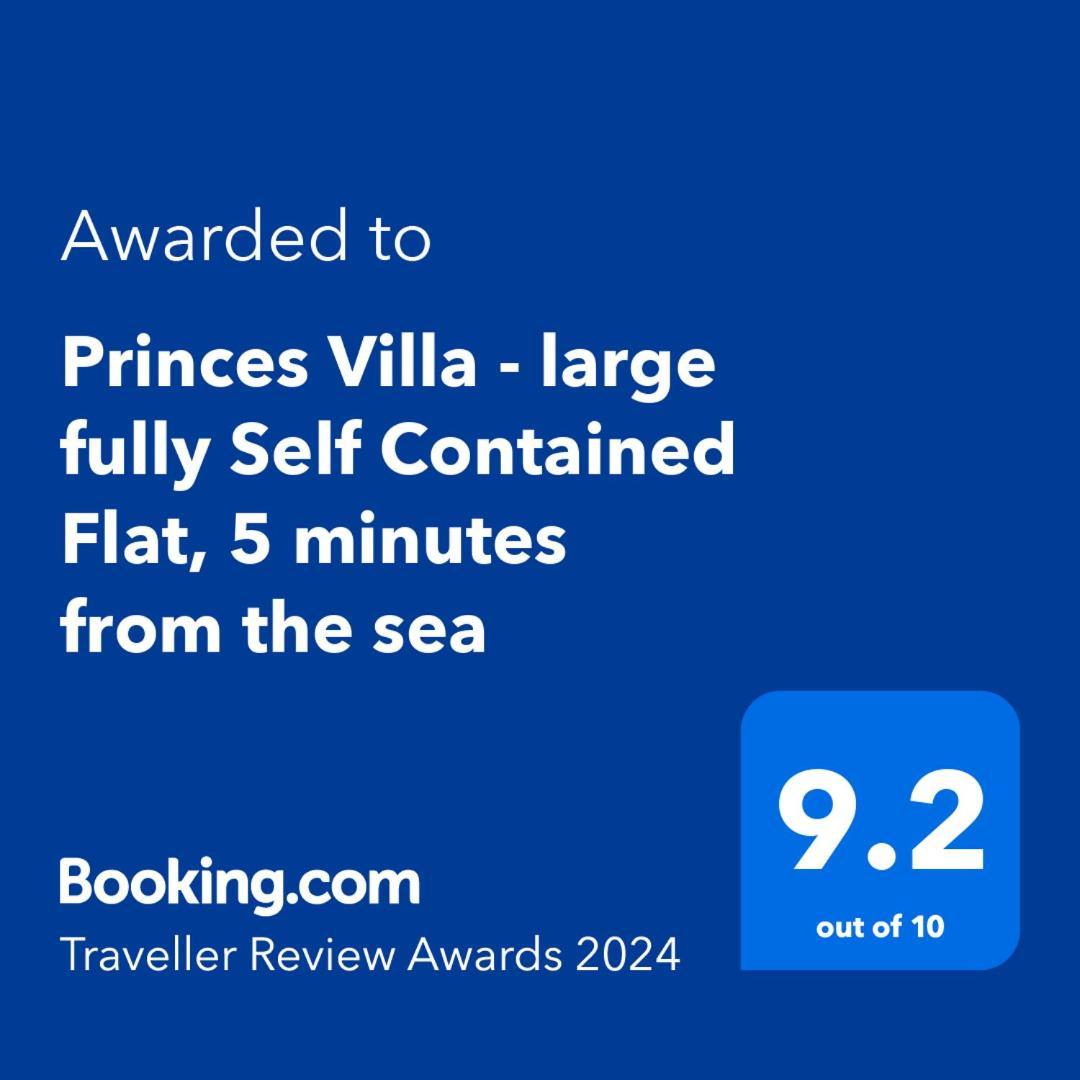Princes Villa - Large Fully Self Contained Flat, 5 Minutes From The Sea Hastings Eksteriør billede